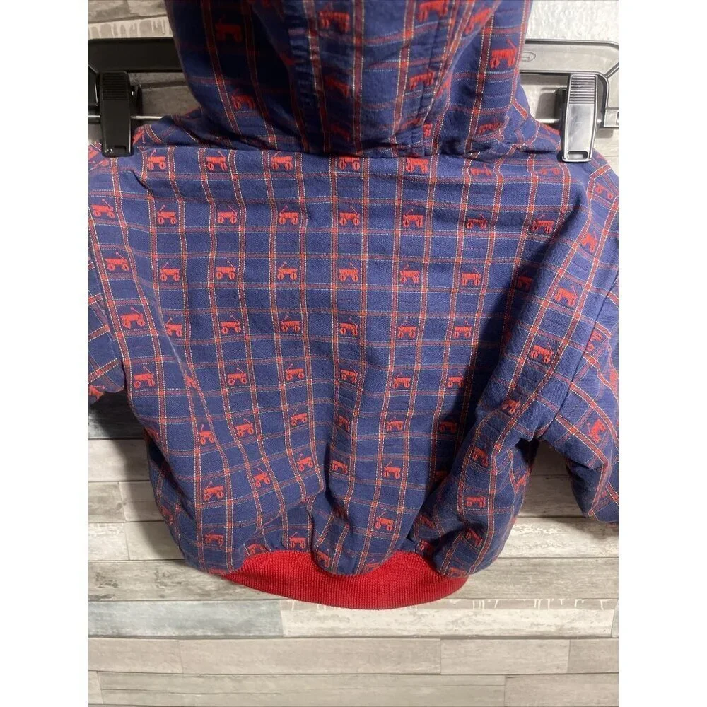 Vintage Oshkosh B’Gosh 24 month boys coat red & blue
